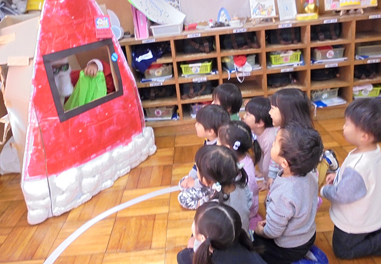 2歳児 うさぎ りす組 清水聖母保育園