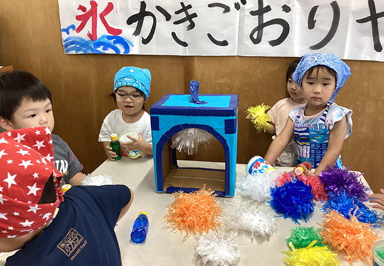 かき氷屋さん開店