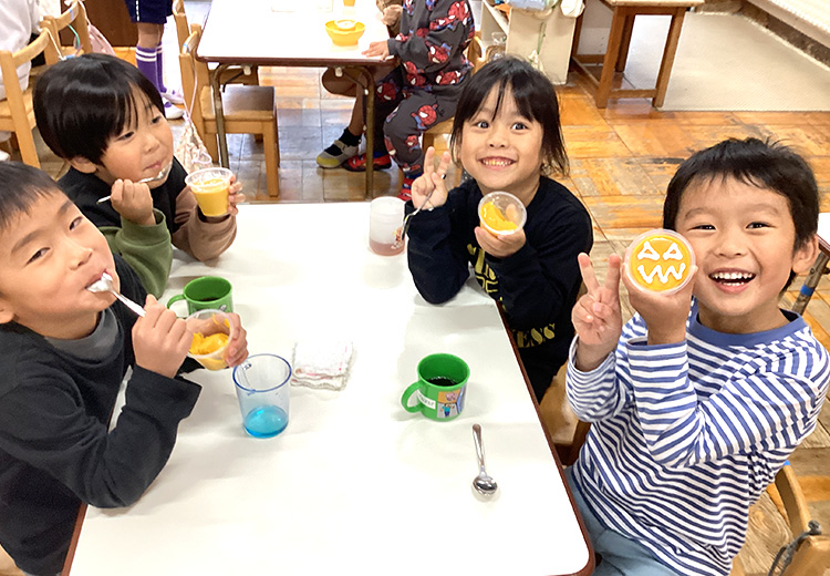 ハロウィンの日のおやつ